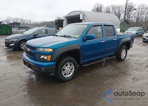 2012 Chevrolet Colorado 1Lt из США, поврежденный, VIN 1GCHTCFE2C8132939